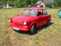 Diesel-Trabi-Eingang